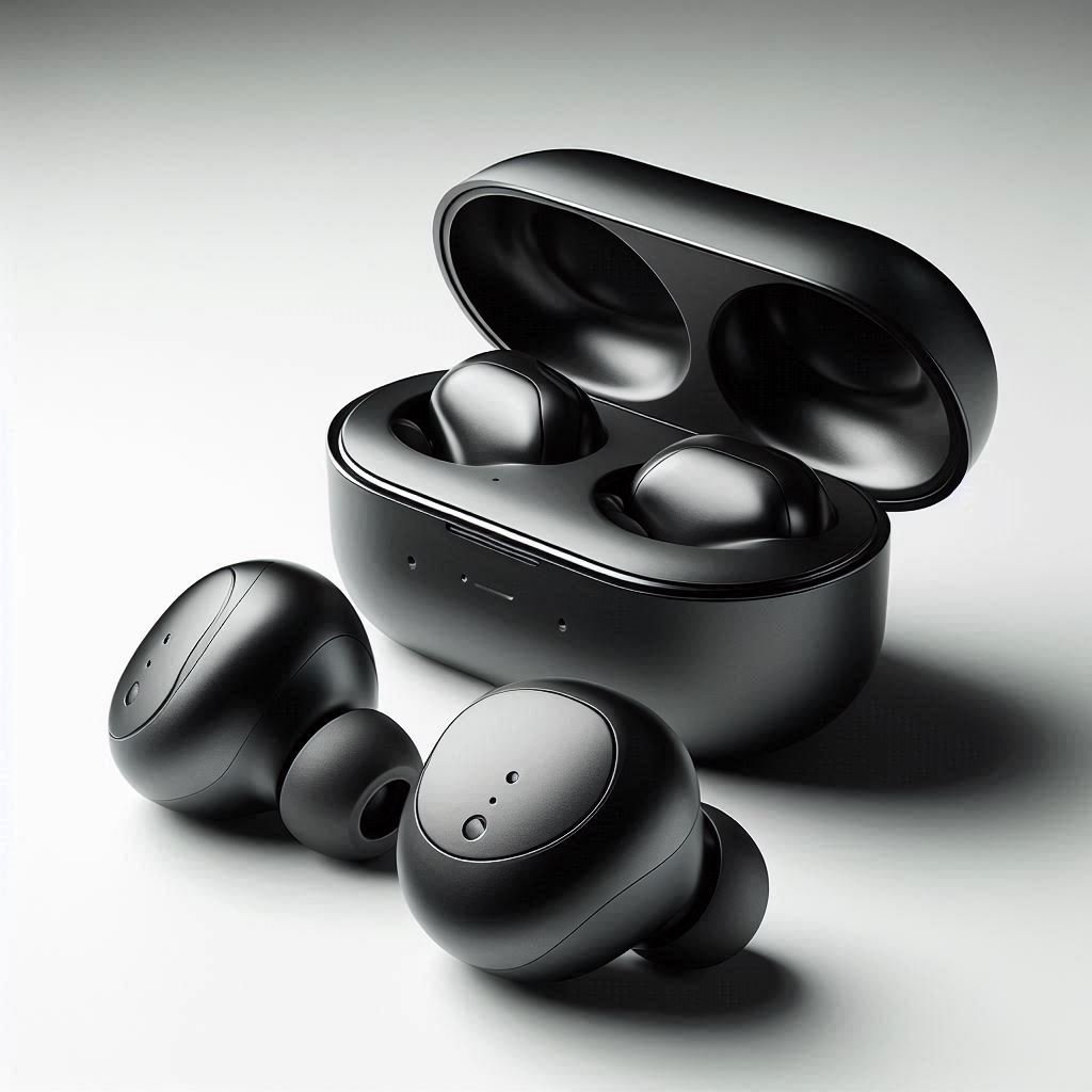 Auriculares Bluetooth inalámbricos con estuche de carga