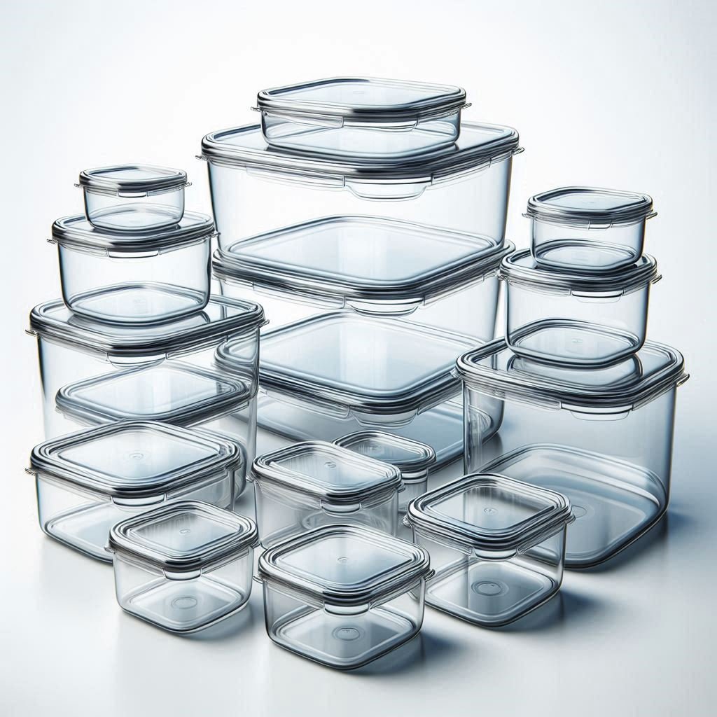 Recipientes de vidrio herméticos para almacenamiento de alimentos

